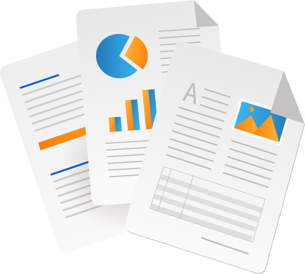 AI 최적화 블로그 콘텐츠 문서 일러스트